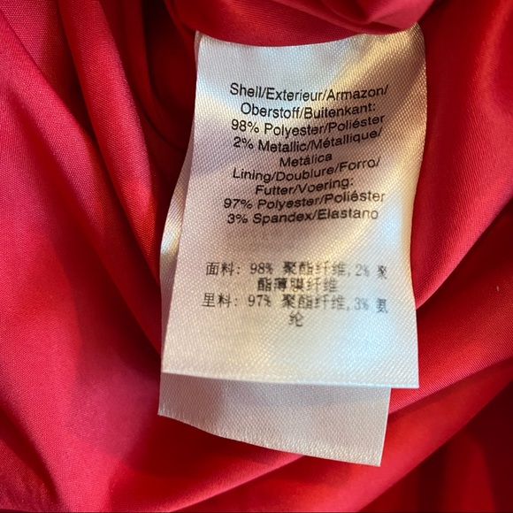 DONNA KARAN New York Raspberry Woven Tweed Suit Skirt Bare Necessities. - Picture 6 of 8